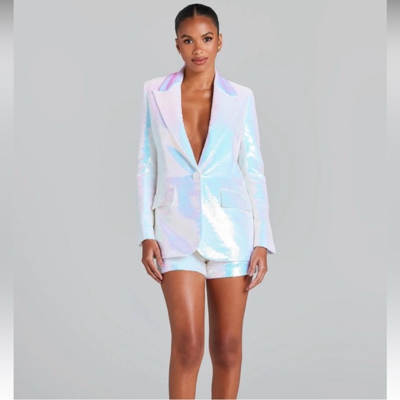Nadine White Karla Blazer M Never Worn - Picture 2 of 3